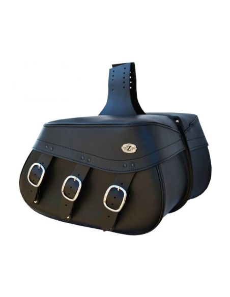 ALFORJAS PIEL PIZARRO BASICAS UNIVERSAL