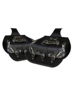 ALFORJAS SUPER STAR RIGIDAS BASICAS CALAVERA TIBIAS TEX