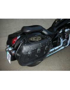 ALFORJAS SUPER STAR RIGIDAS BASICAS TRENZADA PERS LOGO VULCAN