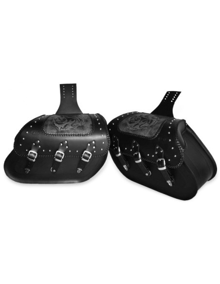 ALFORJAS RIGIDAS SUPER-STAR CLASICA TRIBAL TRENZADO UNIVERSAL