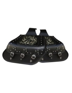 ALFORJAS RIGIDAS SUPER-STAR CLASICA TRIBAL TRENZADO UNIVERSAL