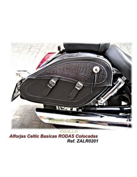 ALFORJAS RODAS RIGIDAS CELTIC BASICAS COCO NEGRO