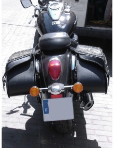 ALFORJAS RIGIDAS SUPER-STAR CLASICA TRIBAL TRENZADO UNIVERSAL