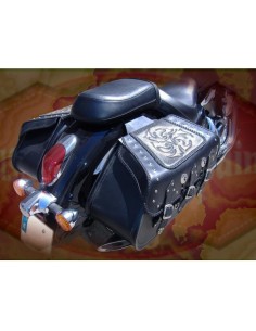 ALFORJAS RIGIDAS SUPER-STAR CLASICA TRIBAL TRENZADO UNIVERSAL