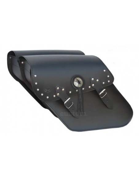 ALFORJAS PIEL GORUM CLÁSICA UNIVERSAL