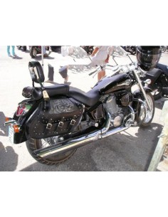 ALFORJAS RIGIDAS PIEL IBER CLASICA TRENZADO TRIBAL