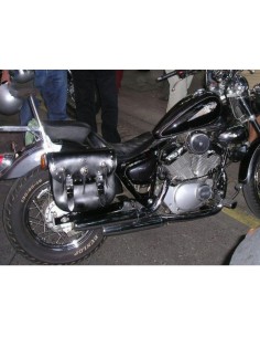 ALFORJAS PIEL CLASICA TEBAS