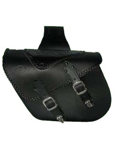 ALFORJAS PIEL ALHAMA TRENZADO COCO UNIVERSAL