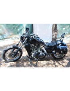 ALFORJAS PIEL ALHAMA TRENZADO COCO