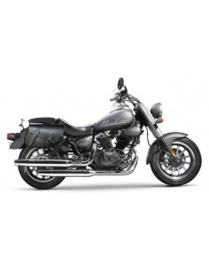 ALFORJAS PIEL ALHAMA BÁSICA PARA ROYAL ENFIELD METEOR 350