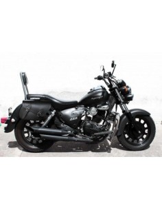 ALFORJAS PIEL ALHAMA BÁSICA PARA ROYAL ENFIELD METEOR 350