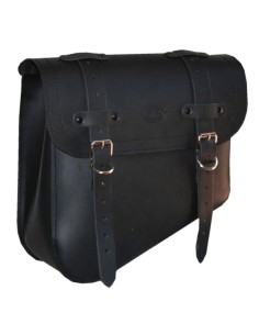 ALFORJA PIEL HERCULES BÁSICA HD SOFTAIL STREET BOB 114