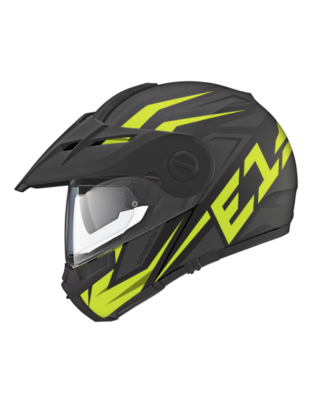 CASCO E1 SCHUBERTH MODULAR TUAREG NEGRO AMARILLO