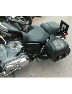 ALFORJAS TEMPLARIO RIGIDAS CELTIC BASICAS JEFE INDIO FONDO GRIS