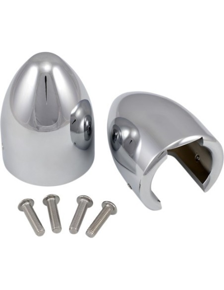 EMBELLECEDORES HORQUILLA BULLET-COBERT EJE RUEDA CROM HONDA VTX1300C