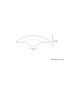 GUARDABARROS DELANTEROS UNIVERSALES NARANJA-AZUL 125X416