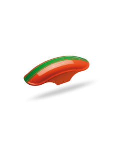 GUARDABARROS DELANTEROS UNIVERSALES NARANJA-VERDE 150 X 416