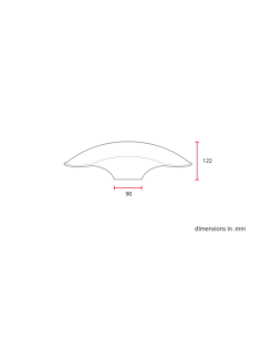 GUARDABARROS DELANTEROS UNIVERSALES NARANJA-VERDE 150 X 416