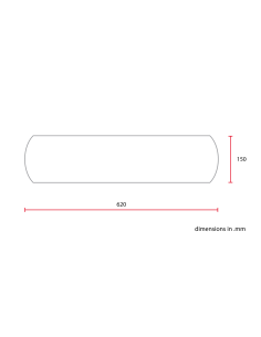 GUARDABARROS TRASEROS UNIVERSALES NEGRO 150 X 620