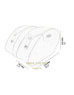 ALFORJAS LEDRIE RIGIDAS ESPECIFICAS SUZUKI M800/M1800R