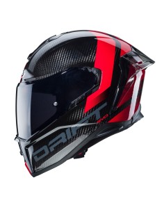 CASCO INTEGRAL CABERG DRIFT EVO CARBON SONIC ANTRACITA-ROJO