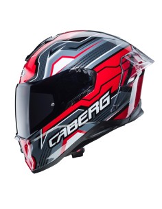 CASCO INTEGRAL CABERG DRIFT EVO LB29 NEGRO-ANTRACITA-ROJO