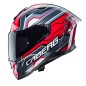 CASCO INTEGRAL CABERG DRIFT EVO LB29 NEGRO-ANTRACITA-ROJO