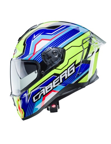 CASCO INTEGRAL CABERG DRIFT EVO LB29 NEGRO-AMARILLO FLUOR-AZUL CASCO INTEGRAL CABERG DRIFT EVO LB29 NEGRO-AMARILLO FLUOR-AZUL