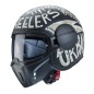 CASCO JET CABERG GHOST NUKE NEGRO - GRIS CASCO JET CABERG GHOST NUKE NEGRO - GRIS