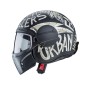 CASCO JET CABERG GHOST NUKE NEGRO - GRIS CASCO JET CABERG GHOST NUKE NEGRO - GRIS