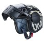 CASCO JET CABERG GHOST NUKE NEGRO - GRIS CASCO JET CABERG GHOST NUKE NEGRO - GRIS