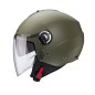 CASCO JET CABERG RIVIERA V4 VERDE MILITAR MATE CASCO JET CABERG RIVIERA V4 VERDE MILITAR MATE