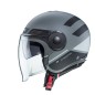 CASCO JET CABERG UPTOWN LOFT GRIS MATE - NEGRO - PLATA CASCO JET CABERG UPTOWN LOFT GRIS MATE - NEGRO - PLATA