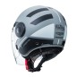 CASCO JET CABERG UPTOWN LOFT GRIS MATE - NEGRO - PLATA CASCO JET CABERG UPTOWN LOFT GRIS MATE - NEGRO - PLATA