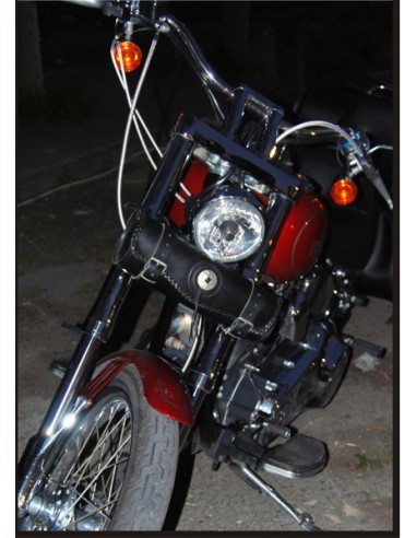 RULO BÁSICO TRENZADO 1 CONCHO DYNAS H.DAVIDSON 34X11CM RULO BÁSICO TRENZADO 1 CONCHO DYNAS H.DAVIDSON 34X11CM