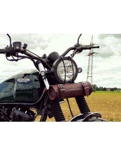 RULO PEQUEÑO BÁSICO MARRÓN 25X9CM