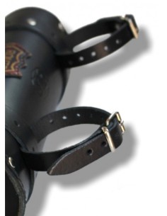 RULO MEDIANO CUSTOM VINTAGE RUTA 66 RED 29X11CM