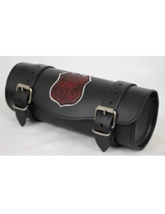 RULO MEDIANO CUSTOM VINTAGE RUTA 66 RED 29X11CM