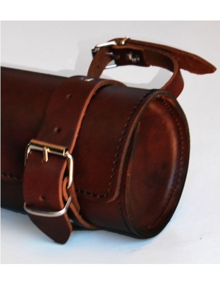 RULO MEDIANO CLASICO MARRON 1 CONCHO 29X11CM