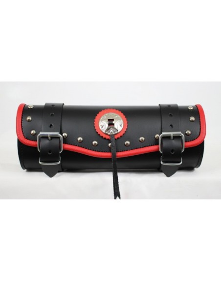 RULO MEDIANO CLASICO PERFÍL ROJO 1 CONCHO 29X11CM