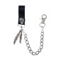 CADENA CINTURÓN GRUESA CALAVERA Y PLUMAS CADENA CINTURÓN GRUESA CALAVERA Y PLUMAS