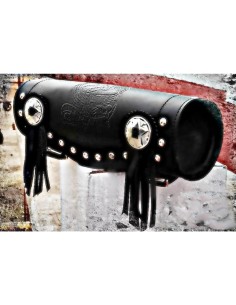 RULO MEDIANO CUSTOM CLÁSICO 2 CONCHOS LIVE TO RIDE 29X11CM