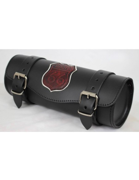 RULO PEQUEÑO CUSTOM BÁSICO RUTA 66 RED VINTAGE 25X9CM