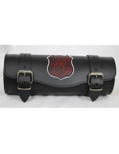 RULO PEQUEÑO CUSTOM BÁSICO RUTA 66 RED VINTAGE 25X9CM