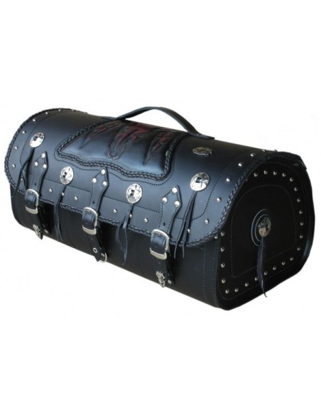 BAUL TRASERO RIGIDO DOSCAS CLÁSICO CELTIC CRÁNEO TORO DELUXE UNIVERSAL