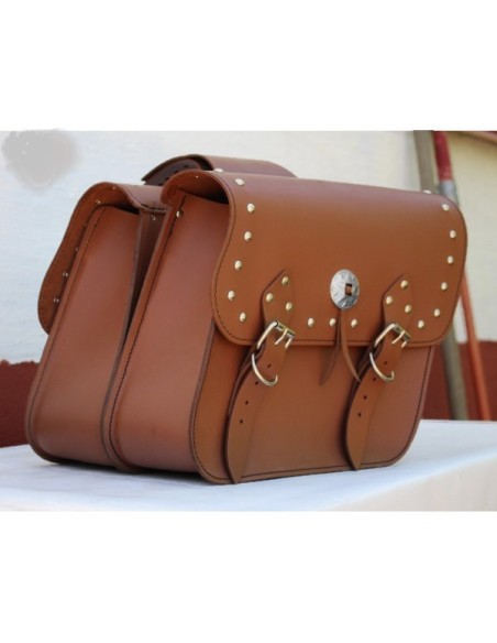 ALFORJAS PIEL APACHE CLASICAS UNIVERSAL