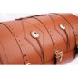 BAUL TRASERO BIG-FOOT BÁSICO ROMBOS MARRÓN CUERO UNIVERSAL BAUL TRASERO BIG-FOOT BÁSICO ROMBOS MARRÓN CUERO UNIVERSAL