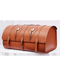 BAUL TRASERO BIG-FOOT BÁSICO ROMBOS MARRÓN CUERO UNIVERSAL