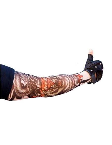 TATUAJE TRIBAL NEGRO TIGRE Y SERPIENTE PARA BRAZO