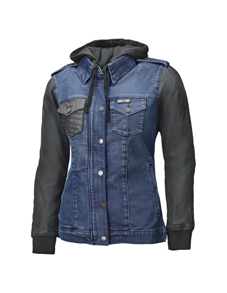 CHAQUETA MOTO VAQUERA PETROL MUJER HELD